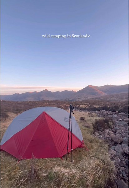 Wild Camping Adventures in the Scottish Highlands