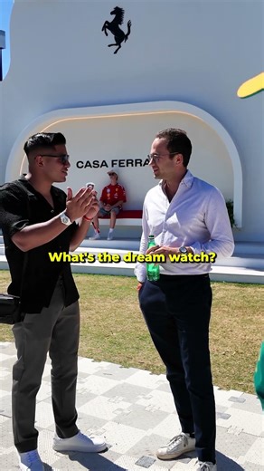 Rolex Panda trackside at Melbourne F1 Grand Prix 🏁