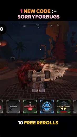 NEW CODE for 10 FREE REROLLS! 🎁 | #theforge #roblox #shorts