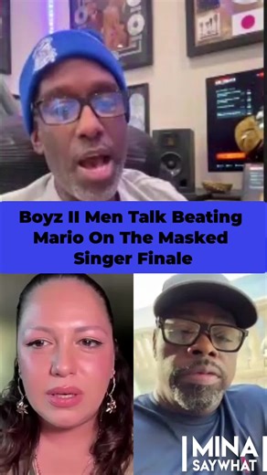 Boyz II Men Discuss Mario and The Masked Singer Finale
