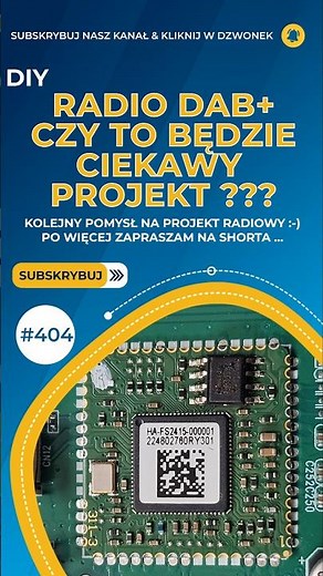 DAB Radio Module HA-FS2415 (Siena) - another idea for an interesting DIY project #shorts #radio #...