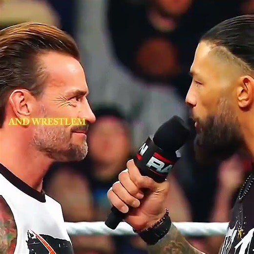 Roman Reigns Chose CM PUNK - " Roman Reigns and CM Punk Edit " | “Você na mira” Slowed