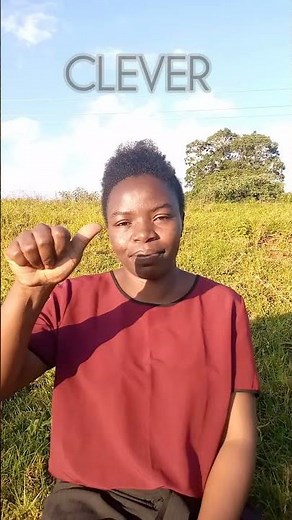How to sign Clever #asl #ksl #signlanguage