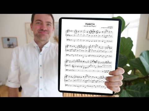 G.F.Händel - MARCH from "SCIPIO” (Organ Arrangement + Sheet Music)