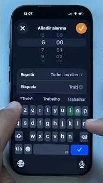How to activate and configure an alarm on iPhone 17, 17 Air, 17 Pro and 17 Pro Max