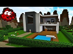 UNE MAISON MODERNE AUTOMATISÉE AVEC PASSAGE SECRET ! | Redstone House !