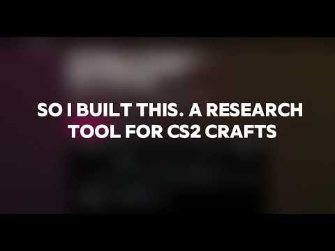 I Built a Tool to Find CS2 Sticker Crafts (And It's Free)