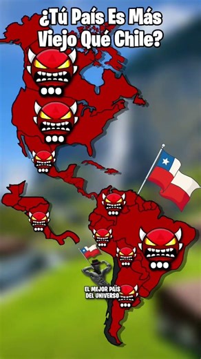 ¿Tú País Es Más... Qué Chile? #fyp #geography #map #mapper #mapping