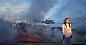 How a Real Vietnam Helicopter Lands Nightly at the Epic Outdoor Miss Saigon