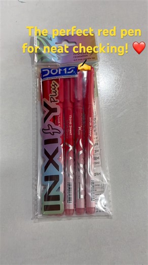 Write bold with DOMS NXify Plus! ❤️✍️ #Shorts #DOMS #RedPen #Stationery