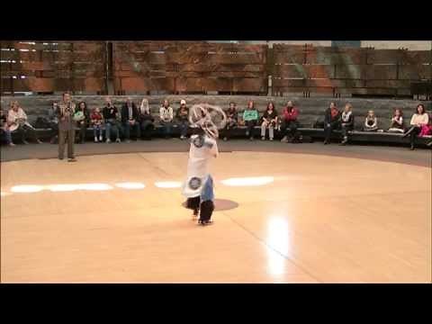 Native Dance with Nakotah LaRance - Hoop Dance 1