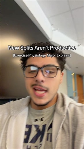 New Splits Aren’t Productive #gym #fitness #trainingtips