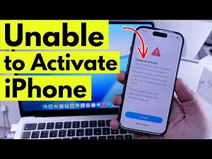 Fix Unable to Activate iPhone error (2026) - iPhone 17 Pro, Max, 16, 15, 14 - Any iPhone