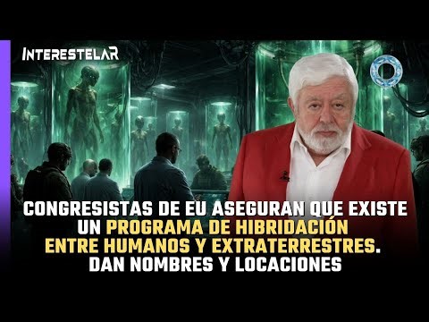 Congresistas de EU aseguran que existe un programa de hibridación entre humanos y extraterrestres 👽