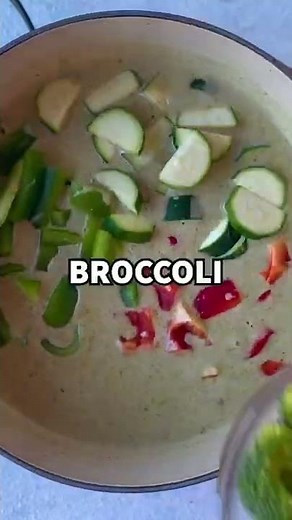 Authentic Thai Green Curry with Tofu & Vegetables #Shorts