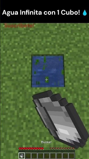 👉 Agua Infinita Con 1 Cubo!! 💧