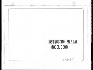 Manual Riccar 9800 Nähmaschine Sewing machine Швейная машина Instruction