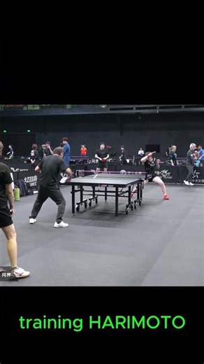 intense training of Harimoto