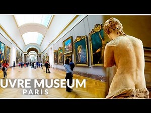 Inside Louvre Museum Paris, Mona Lisa - (Part 2) 🇫🇷 France - 4K Walking Tour