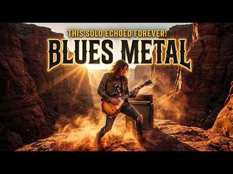Emotional Blues Meets Heavy Metal – Powerful Instrumental Guitar Solos and Soulful Dark Riffs