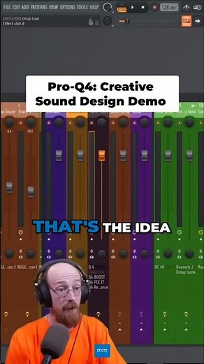 Mixing and Gain Adjustments | FabFilter Pro-Q 4