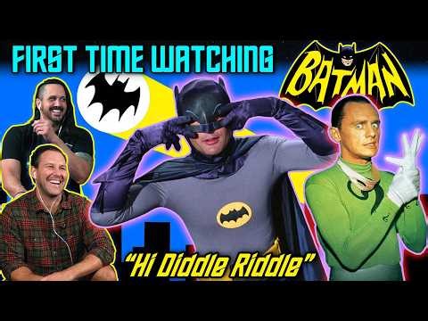 Batman 1966 TV Show Reaction | Hi Diddle Riddle | Episode 1 #batman #batman1966