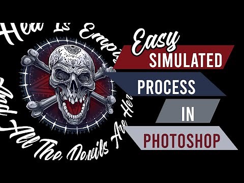 Easy Simulated Process Color Separations In Photoshop