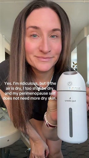 2 weeks before the wedding I started carrying this portable humidifier by Dewy around with me