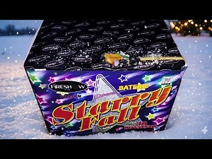 STARRY FALL 36 SHOTS 60mm ! The Best Fireworks ! 🎆