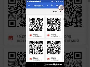 Ykw3 hinozall awoken 100 QR codes