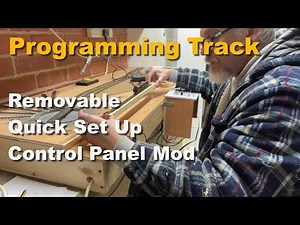 N Gauge Railway - Removable Programming Track c/w DPDT Switch