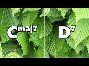 Cmaj7 to D7 Backing Track