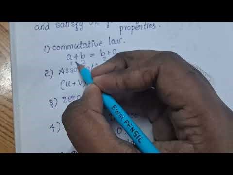 Vector space Basics linear algebra MA25C02 in tamil