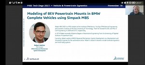 simpack在宝马电动车悬置开发中的应用