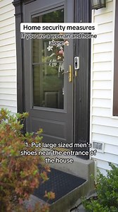 2.4K views · 17 reactions | Home alone safety tips for women Be careful, women #homesafety #homesecurity #homesafe #housesafetytips #homesecuritytips #girlssecurity #homesecuritymeasures #safety #becareful #becarefull #thiefsimulator #womansecurity #womensafetytips #womensafety #viral #viralvideo #pageforyou #Unlock #Unlockdoors #fyp #foryou #xyzba #trending #trend #lifehacks | FourTwenty Club | Facebook