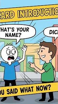 AWKWARD INTRODUCTION😂🤦‍♂️#shorts#funnyshorts