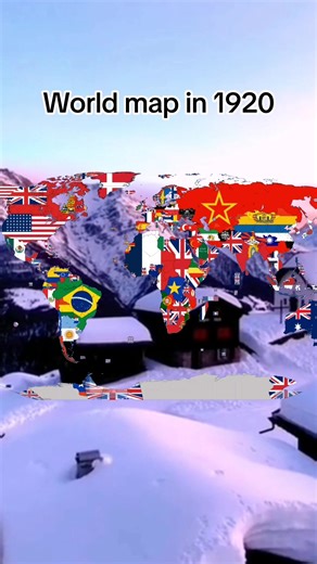 World map in 1920 I'm back 😝😝 #maps #mapping #europe #france #history #education