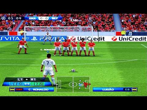 PES 2013 - Real Madrid vs Benfica | PS2