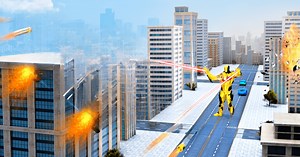 Download & Play Army Tank Transform Robot Battle Tank: Lion Games on PC & Mac (Emulator)