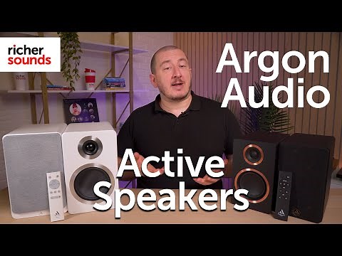 Introducing Argon Audio! Fenris and Forte Active Speakers | Richer Sounds