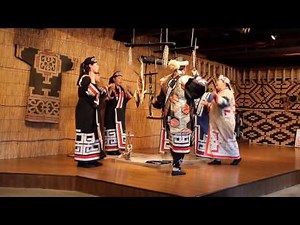 Ainu folk museum. Ainu ancient dance "Iomante Rimse".【アイヌ民族博物館 アイヌ古式舞踊「イオマンテリムセ」】