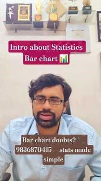 Introduction to Bar Chart in Statistics Explained Simply #Statistics #BarChart #DataVisualization