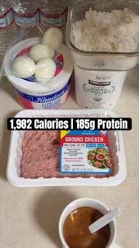 1,982 Calories | High Protein Cutting Diet (Full Day of Eating)
