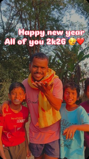 Nilakantha Pujari on Instagram: "Happy new year 2026🥳❤️ . . #happynewyear #2026 #odia #odiasayari #pujaribabu"