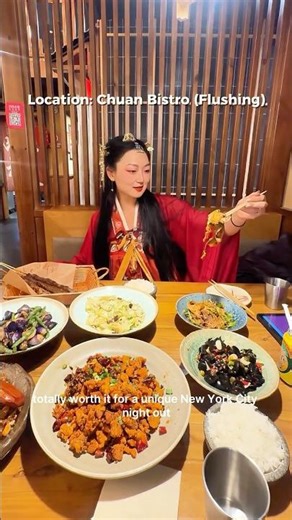 Flushing NYC: Hanfu Dress-up Dinner Experience #NYCFood #FlushingNYC #thingstodoinnyc