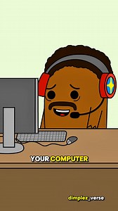 3.4M views · 35K reactions | My computer! #computer #tech #funny #relatable | Dimplez Verse | Facebook