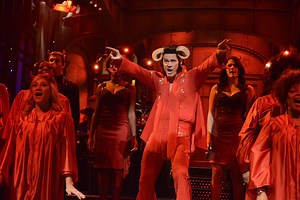 Jim Carrey Sounds Exactly Like Elvis Presley Singing a Devilish Tune on SNL