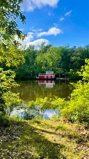 Lake Glen Haven Properties on Instagram: "This started as a Craigslist listing. Now it’s floating on our lake — and you can stay in it. ⚓️"