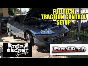 FUELTECH TRACTION CONTROL SETUP ON SUPRA