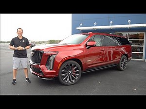 Is the 2025 Cadillac Escalade-V ESV a luxury performance SUV worth the NEW price?